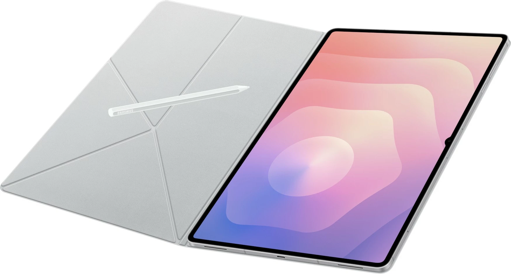 Mbështjellës Samsung Book Cover për Galaxy Tab S11 Ultra, bardhë