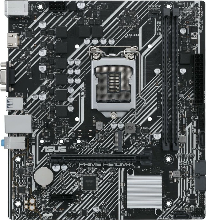 Pllakë amë ASUS PRIME H510M-K, Intel, LGA 1200, DDR4, 64 GB