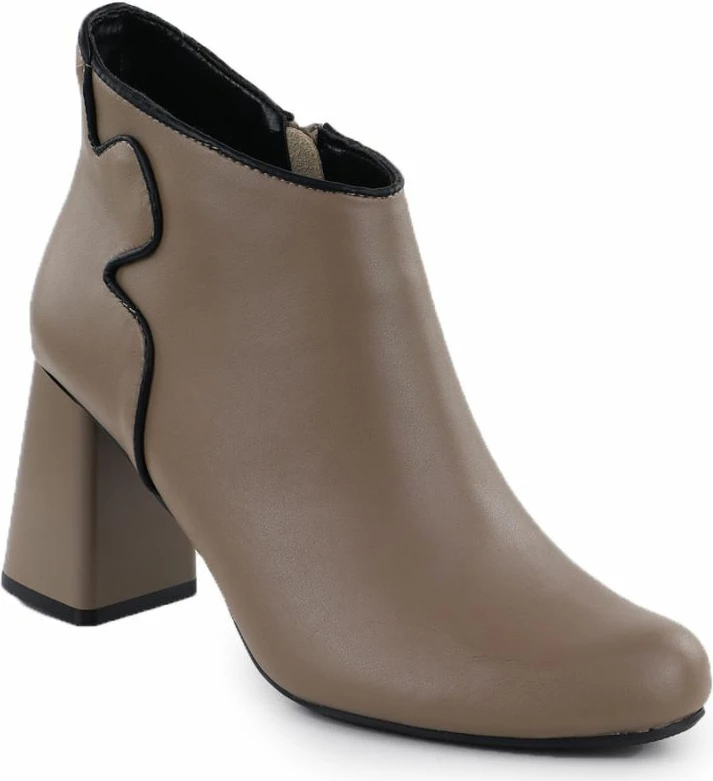 Çizme të shkurtra femrash Jezzi OLI21-2, bezhë