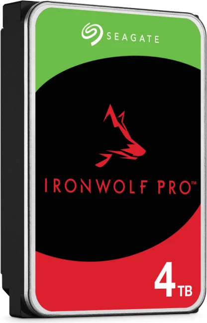 Hard disk i brendshëm Seagate IronWolf Pro ST4000NT001 4TB 3.5" SATA 6Gb/s 7200rpm 256MB, kuqe/zezë/jeshile