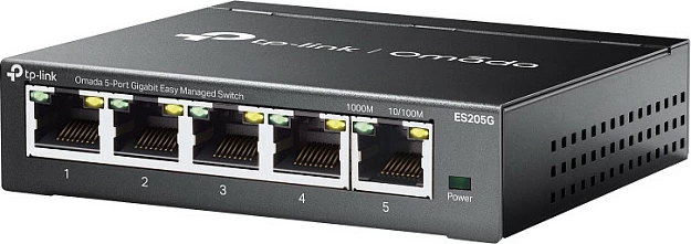 Switch TP-Link Omada ES205GP, 5 porte, PoE+, gigabit, i zi