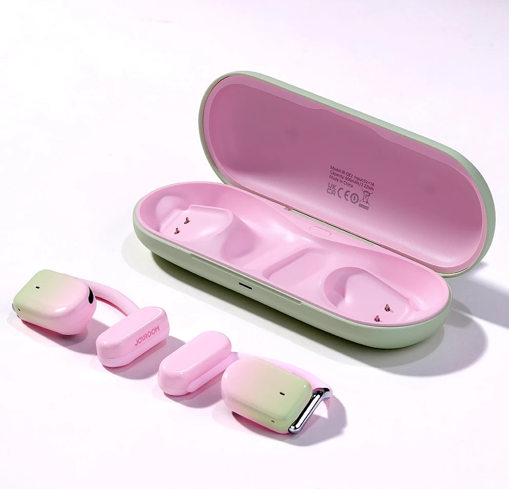 Kufje wireless TWS Joyroom Openfree JR-OE2, rozë