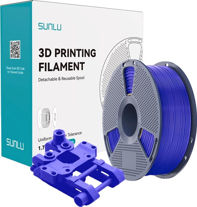Filament 3D Sunlu ABS ABS KB, blu