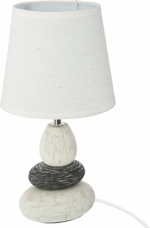 Llambë tavoline Rockgem Ε27 fildish-antracit D18x33cm