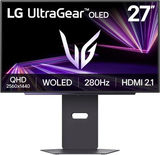 Monitor LG UltraGear 27GX700A-B, 26.5", QHD, Tandem OLED, 280Hz, 0.03ms, zi
