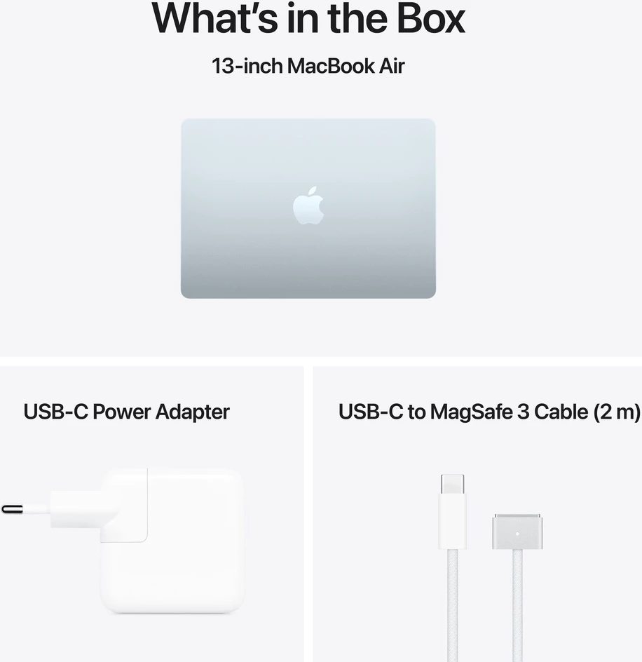 MacBook Air 13.6 (M5) 16GB Sky Blue