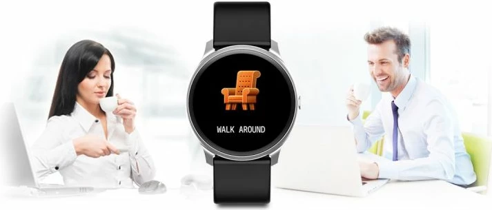 Smartwatch unisex G. Rossi, e zezë