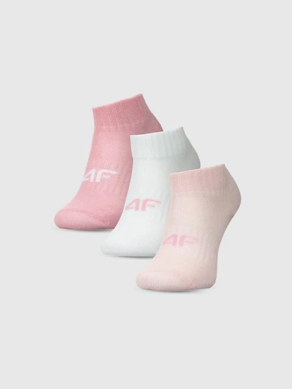 Çorape të shkurta për femra 4F, set prej 3 copë
