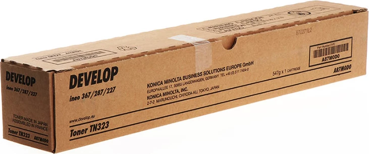 Toner, Develop, TN-323 A87M0D0, rendiment 23000 faqe, i zi
