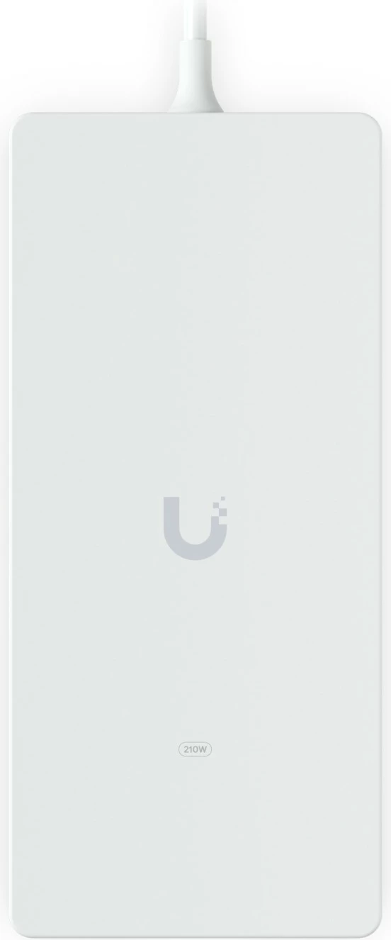Adapter AC Ubiquiti 210W për PoE-switch, i bardhë