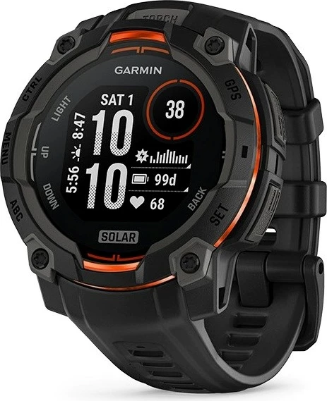 Smartwatch Garmin Instinct 3, 45 mm, Solar, i zi