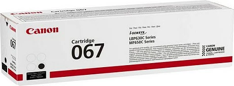 Toner Canon 067, 1350 faqe, E zezë, 1 copë