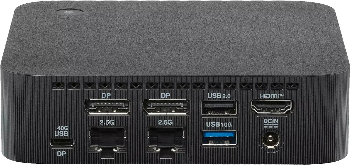 Mini PC barebone ASUS ExpertCenter PN54-BBR321MNS1, AMD Ryzen 3 210, 0GB RAM/0GB SSD, Wi‑Fi, Bluetooth 5.4, e zezë