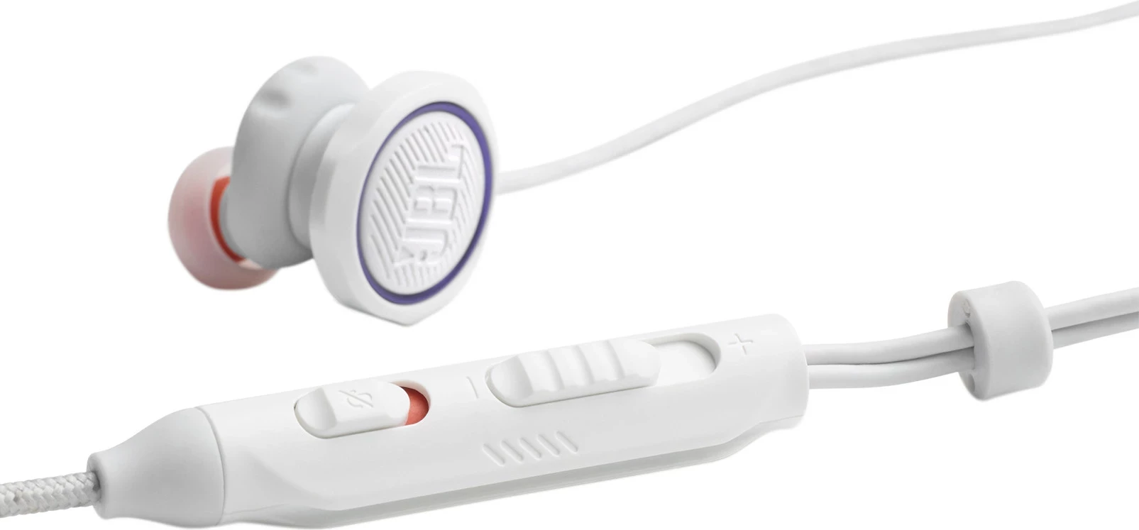 Kufje JBL Quantum 50, in-ear me kabllo, USB-C, të bardha