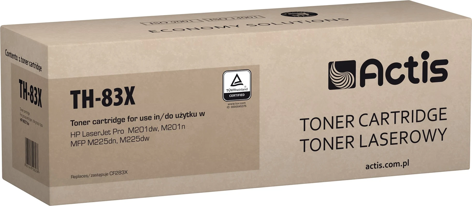 Toner zëvendësues Actis për printer HP, 2200 fletë