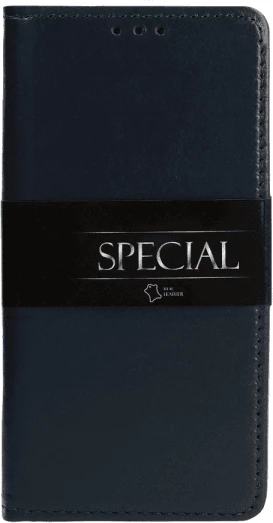 Mbështjellës flip lëkure ONASI Havana Special 22902 për Samsung Galaxy S24 Plus 5G, me xhepa për karta, me stand, Blu