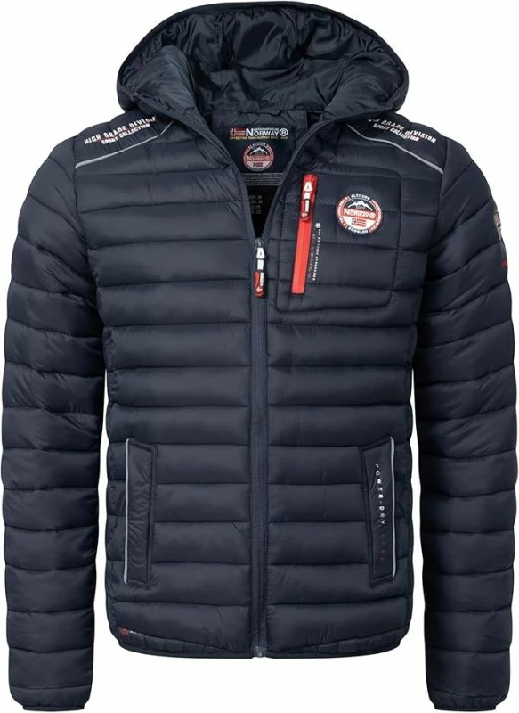 Jakne për meshkuj Geographical Norway, navy [Madhësia: 5XL]