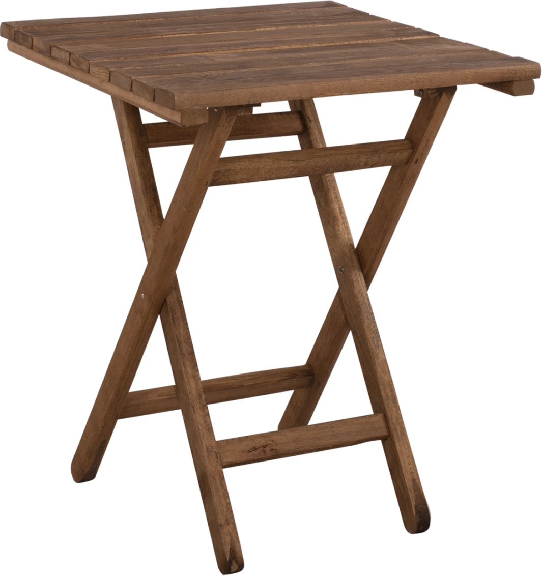 Tavolinë për drejtor, ngjyrë arre, LIMNOS 60x60x72, FH5647.01