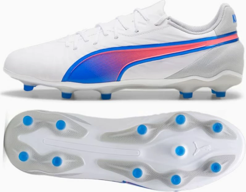 Atlete futbolli Puma meshkuj, të bardha