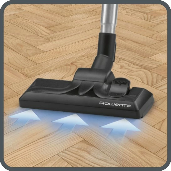 Fshesë me korent Rowenta RO 3927 Compact Power, 750W, qese pluhuri, e bardhë
