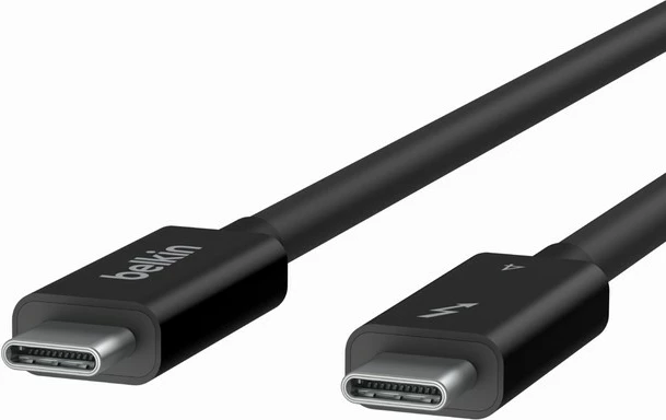 Kabëll Belkin INZ003BT1MBK, Thunderbolt 4, 1 m, i zi