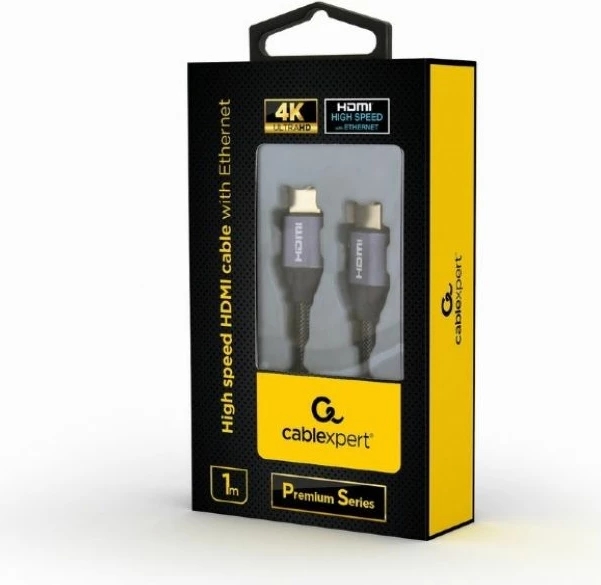 kabllo HDMI Gembird Premium Series CCBP-HDMI-1M, e zezë