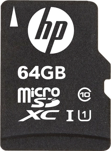 Kartelë memorie microSDXC HP SDU64GBXC10HP-EF, 64GB, me adapter