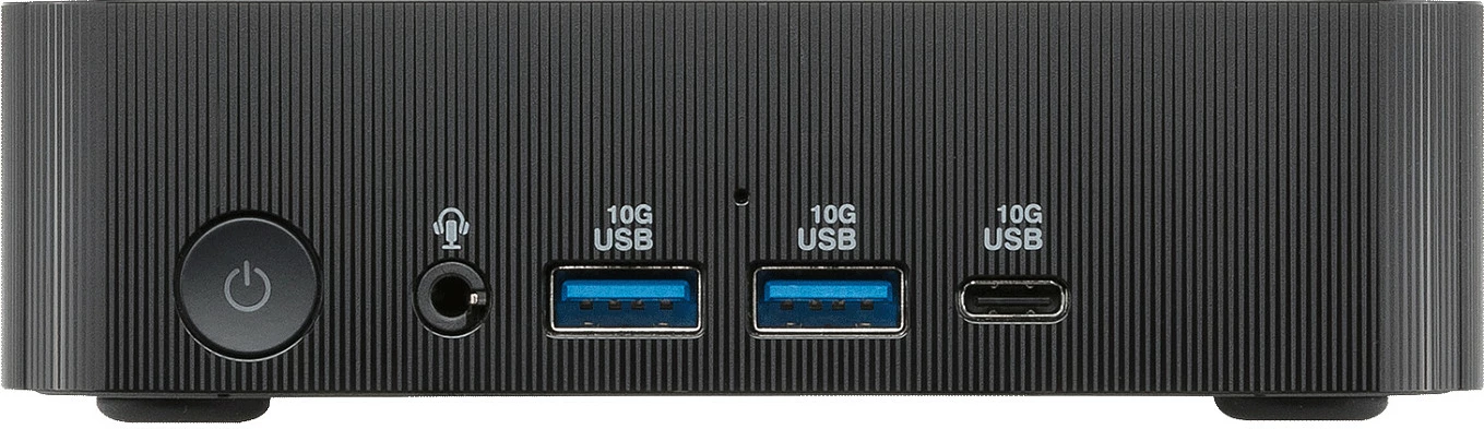 Mini PC Barebone ASUS ExpertCenter PN54-BBR522MNS1, AMD Ryzen 5, 0GB RAM, 0GB SSD, DOS, i zi