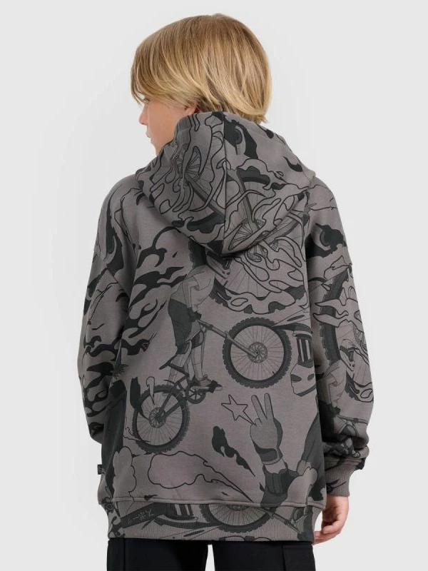 Duks për djem 4F, me kapuç