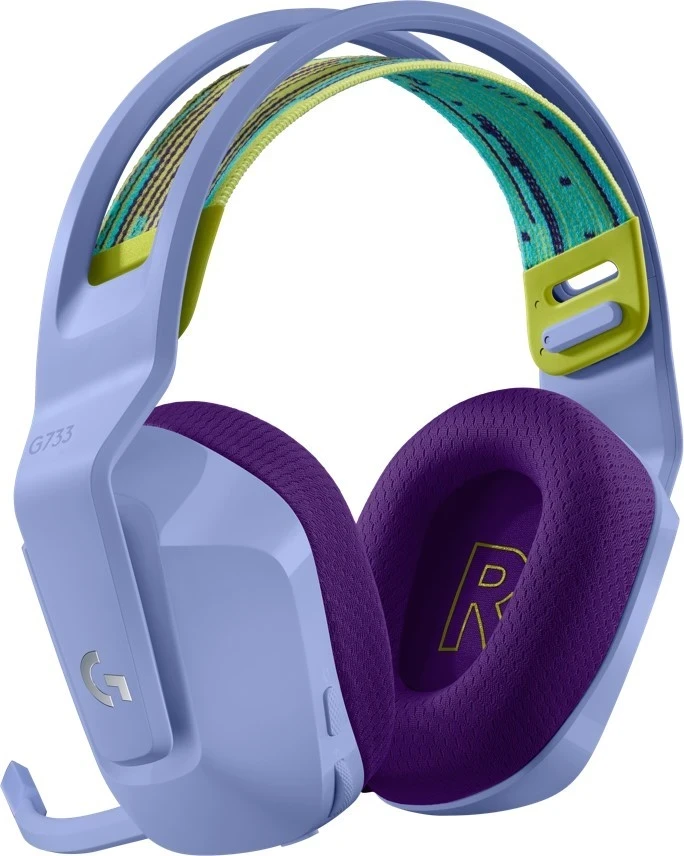 Mauspad Logitech G733 Lightspeed, pa tela, ngjyrë lejla