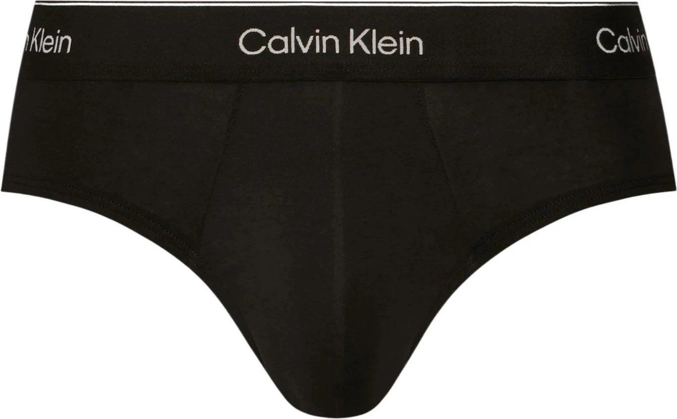 Të brendshme për meshkuj Calvin Klein Underwear Hip Brief LV00NB4388, të zeza/vjollcë [Madhësia: S]