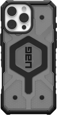 Mbështjellës UAG Pathfinder Clear MagSafe për iPhone 16 Pro Max, gjysmë-transparent