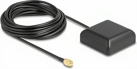 Antena GNSS Navilock NL-203AA, GPS/Galileo, SMA, kabllo 5 m, outdoor, e zezë