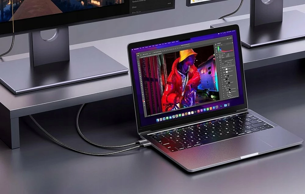 Kabllo USB-C në DisplayPort Ugreen CM556 3m 8K 60Hz, e zezë