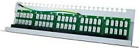 Patch panel Synergy21 S215203, RJ-45, Cat3, 50 porta, Gri