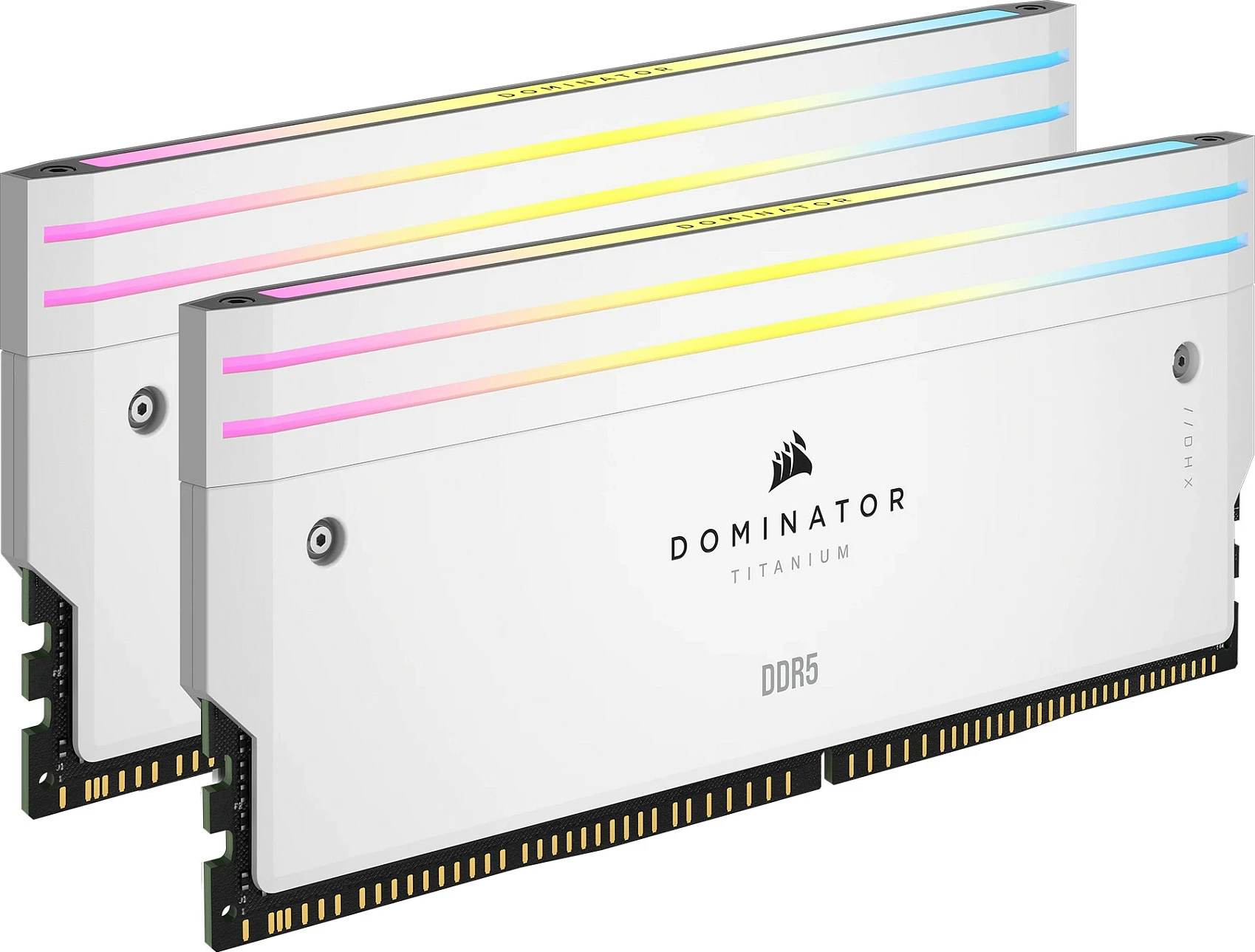 Kit ndriçimi RGB për RAM Corsair DOMINATOR Titanium CMPLEKIT2W, 2 copë, i bardhë