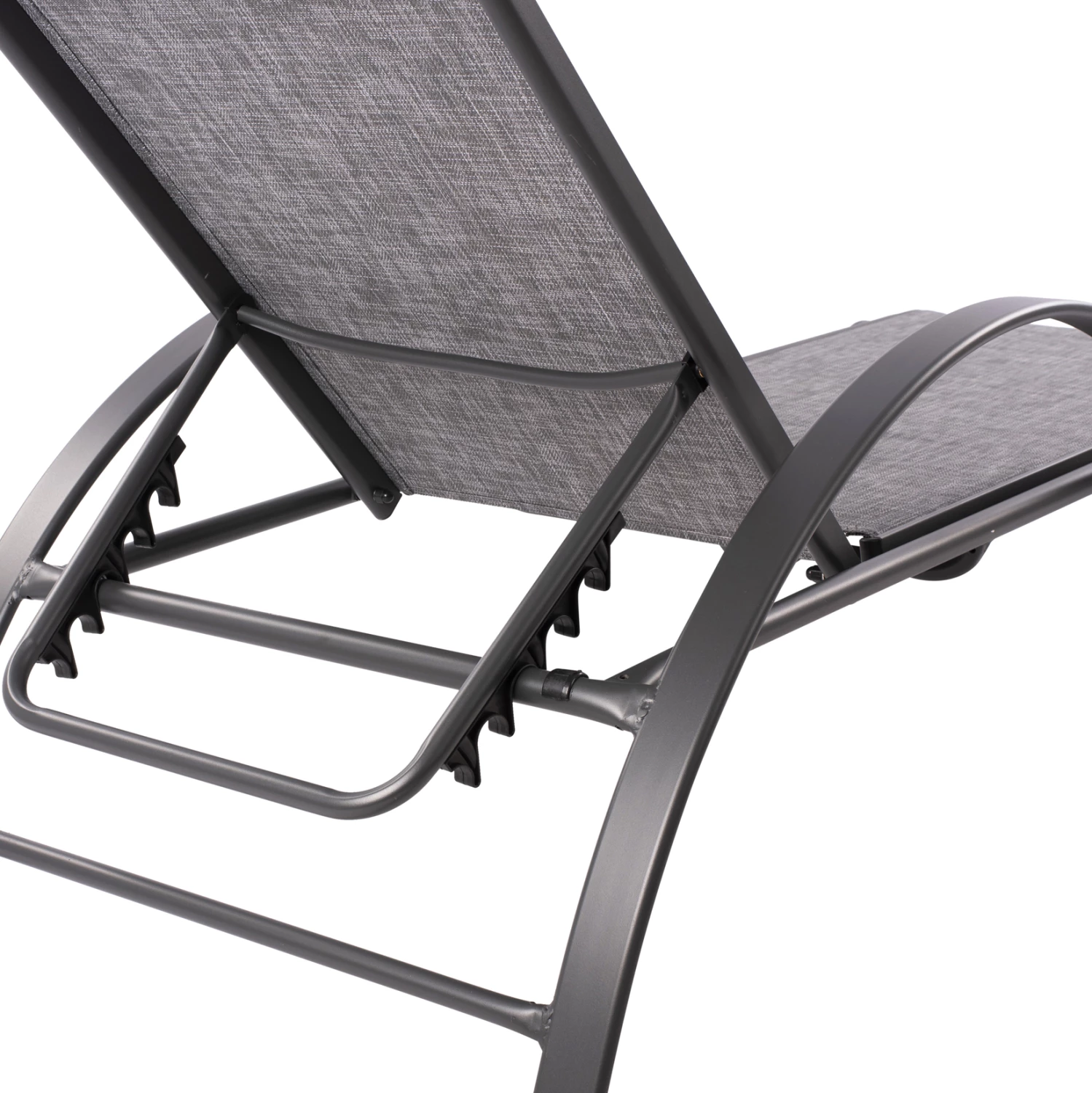Shtrat dielli alumini gri me tekstilene gri FH5133.01 194x54-66x30 cm 7