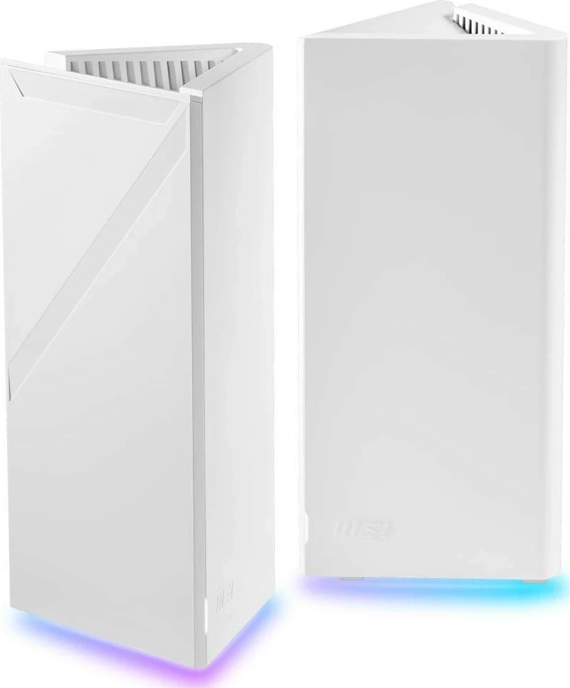 Router mesh MSI Roamii BE Pro, 2 copë, WiFi 7, i bardhë