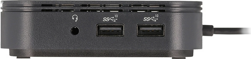 Mini docking station DeLOCK Thunderbolt 3 8K, DP/HDMI, USB, LAN, PD 60W, e zezë