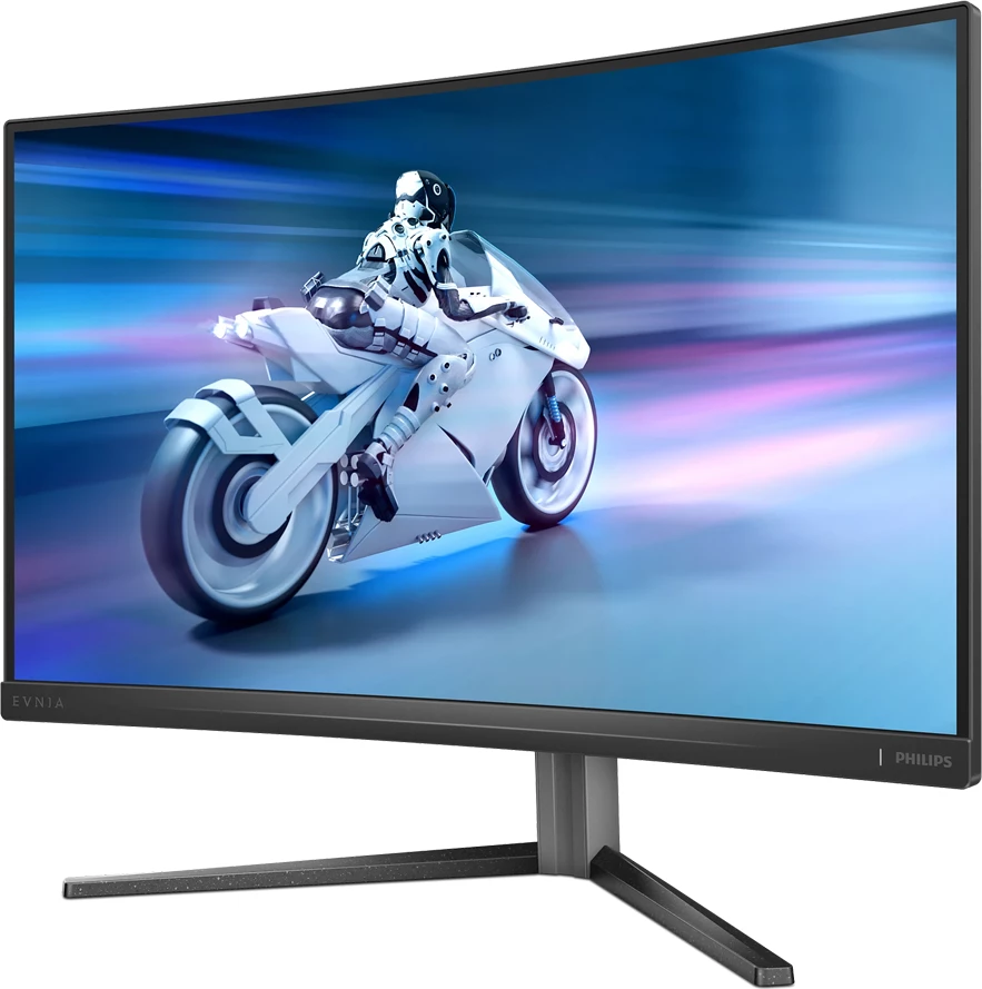 Monitor PHILIPS Evnia 5000 27M2C5200W 27" Curved VA Full HD 280Hz 0.3ms HDR10, gri slate