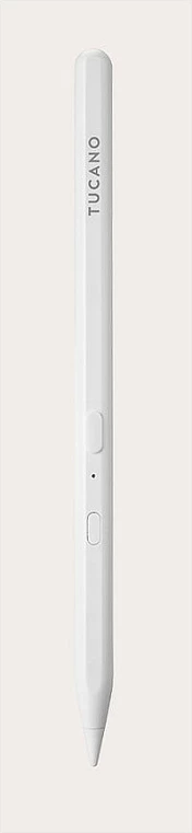 Stylus TUCANO Pencil 3 për iPad, Bluetooth, 50 orë bateri, USB-C, i bardhë