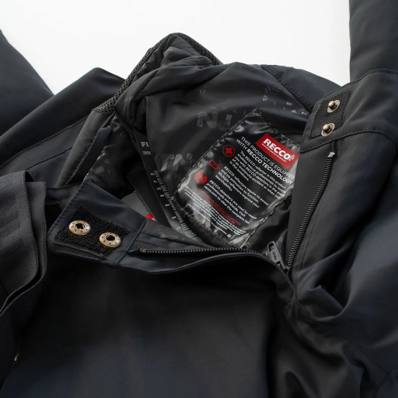 Pantallona ski për femra Fitanu CERTIS W PRIMALOFT, të zeza