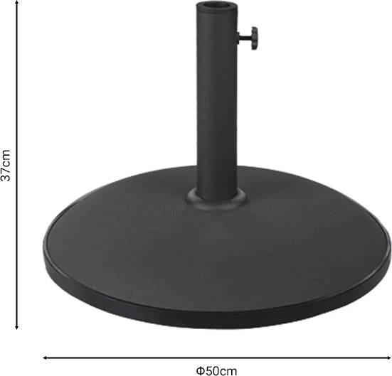 Bazë çadre gri çimento Elfie 25kg D50cm