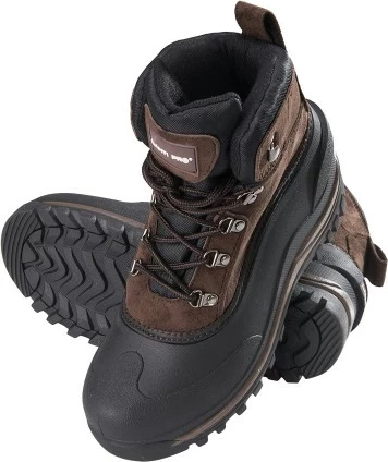 Çizme bore pune LAHTI PRO L30804 nr. 42, suede sintetike, me veshje leshi të heqshme, kafe