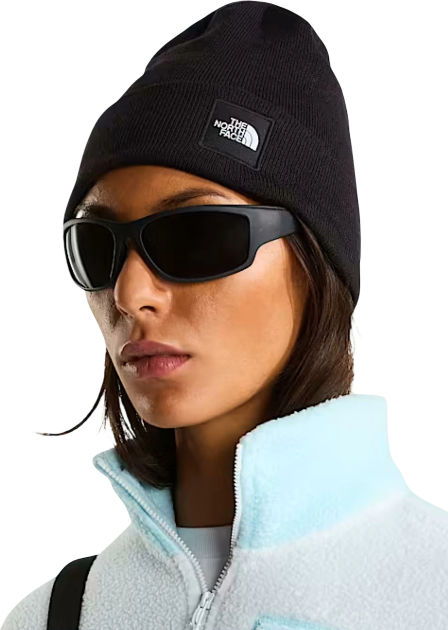 Kapelë beanie për meshkuj The North Face Dock Worker Rcycled Bne, e zezë