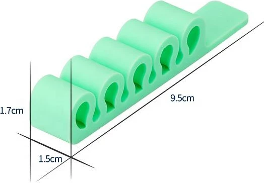 Organizues zyre silikoni Hurtel, i kaltër