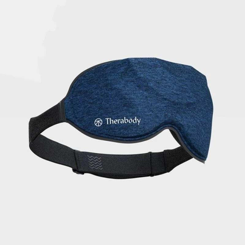 Maskë gjumi Therabody Sleep Mask, e zezë/blu