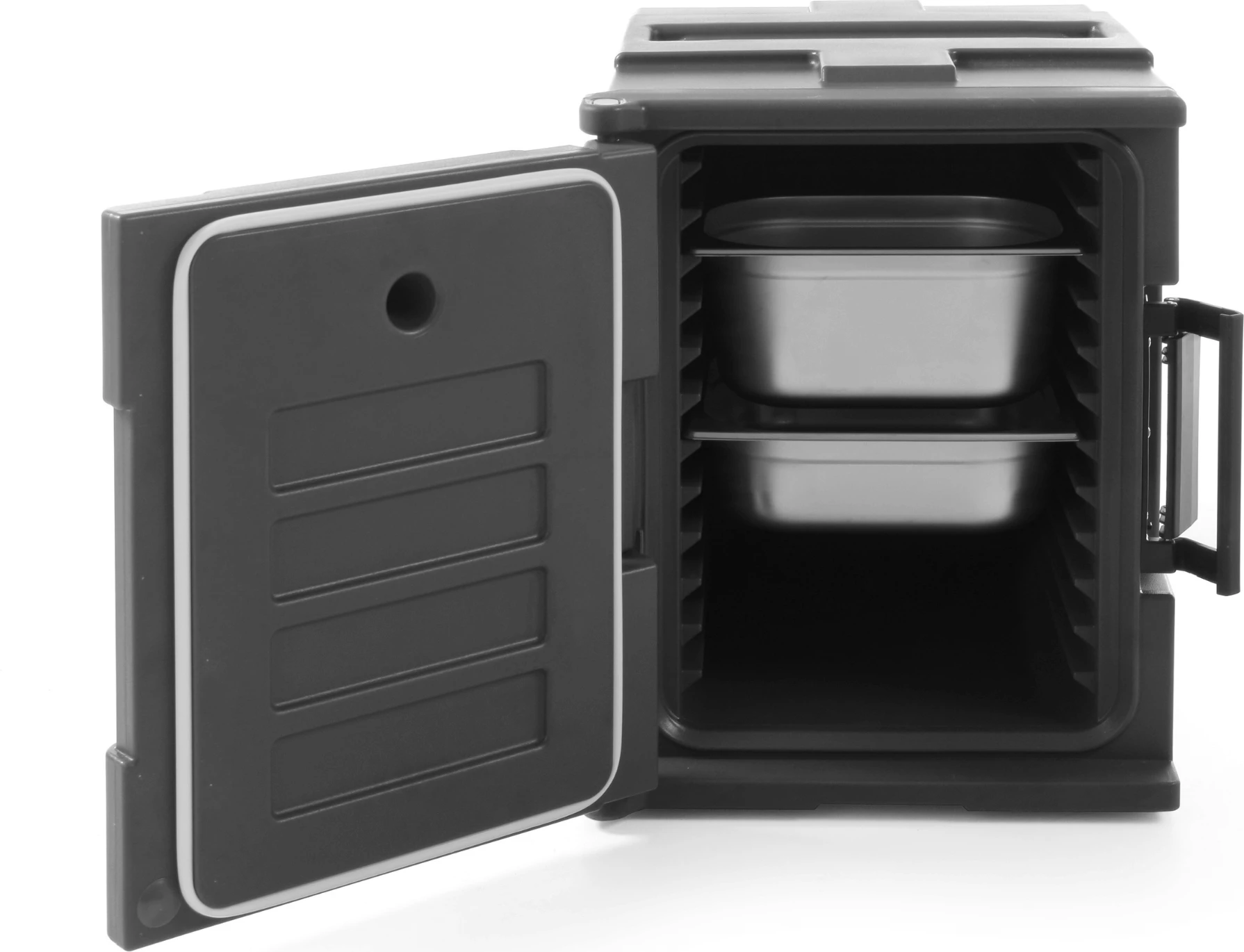 Termo-kuti frontale Amerbox për GN 1/1, 2x me thellësi 200 mm, 477x680x590 mm