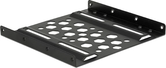 Adapter montimi DeLOCK 21287, 2.5" në 3.5", alumin, i zi
