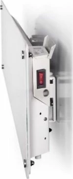 Ngrohës paneli MILL MB1000L DN 1000W, me xham, termostat digjital, IPX4, 123×25 cm, i bardhë